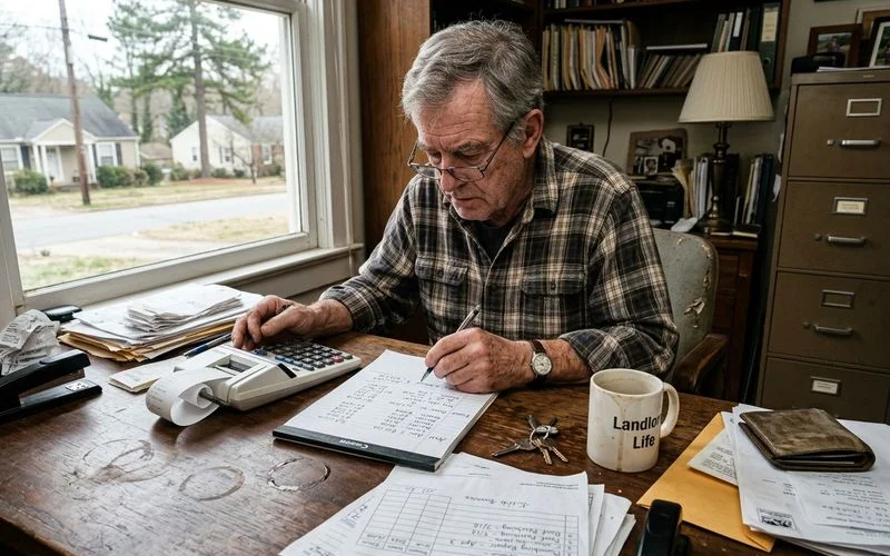 NC landlord calculating rental property returns and expenses