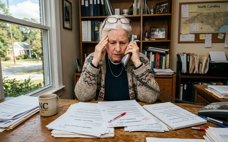 NC landlord dealing with problem tenants and legal options