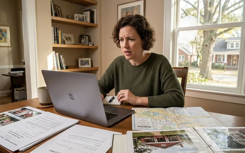 Out-of-state heir managing an NC inherited property remotely