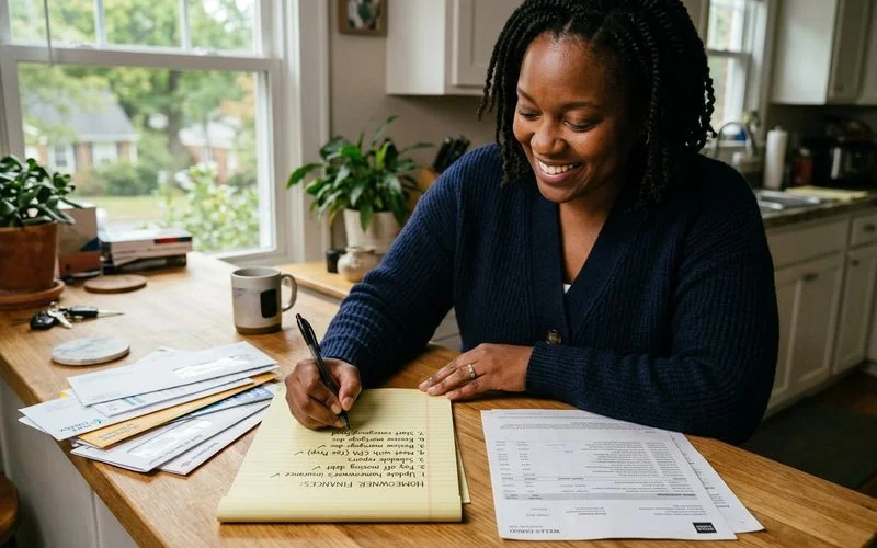 Post-sale financial planning checklist after selling an NC home for cash
